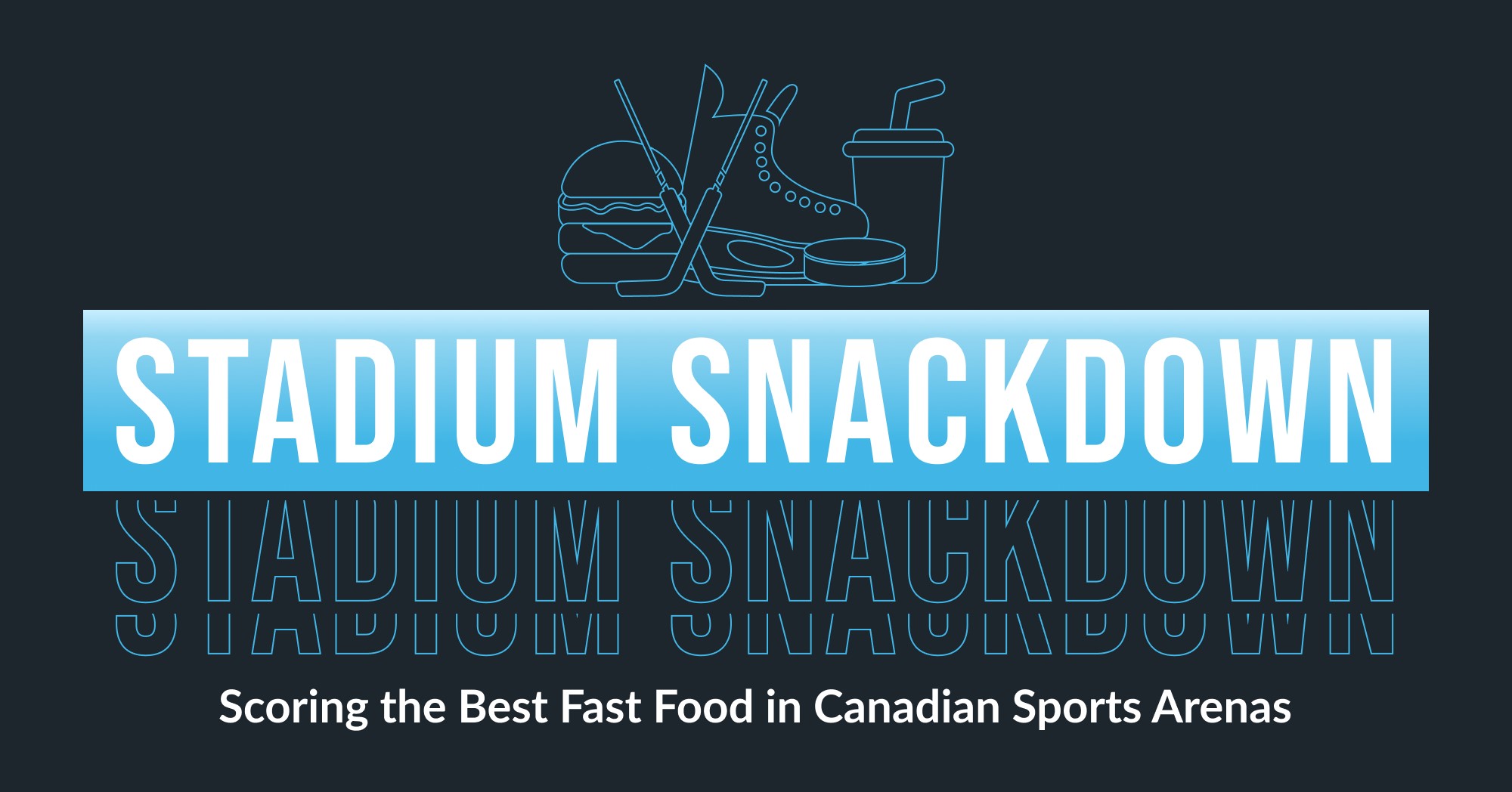 Stadium snackdown in text
