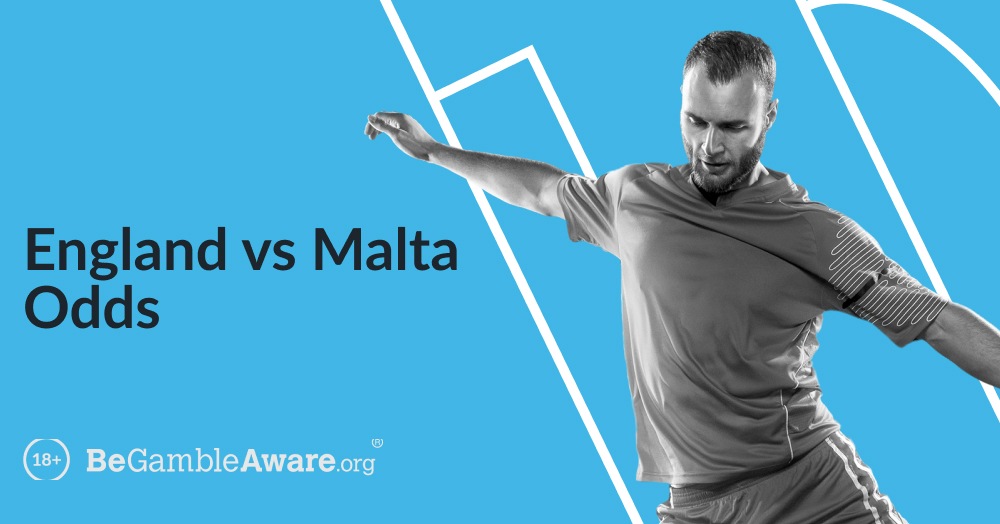 England vs Malta odds