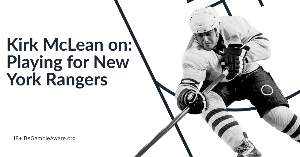 Kirk McLean: Playing for New York Rangers were some of the best times of my life