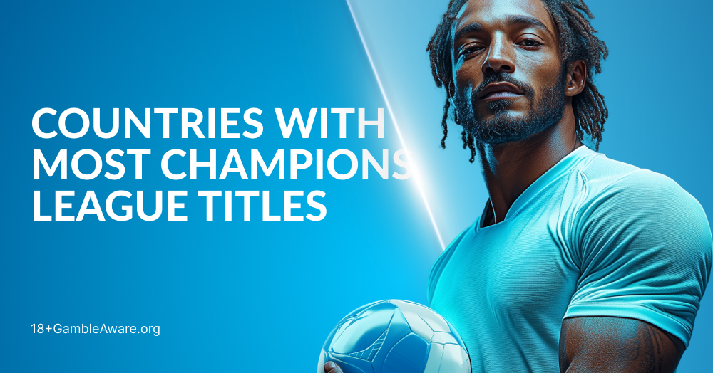 Countries with most Champions League titles