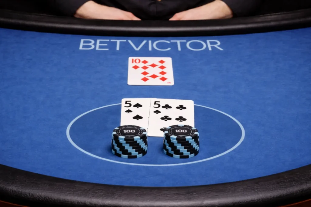 player 55 vs dealer 10