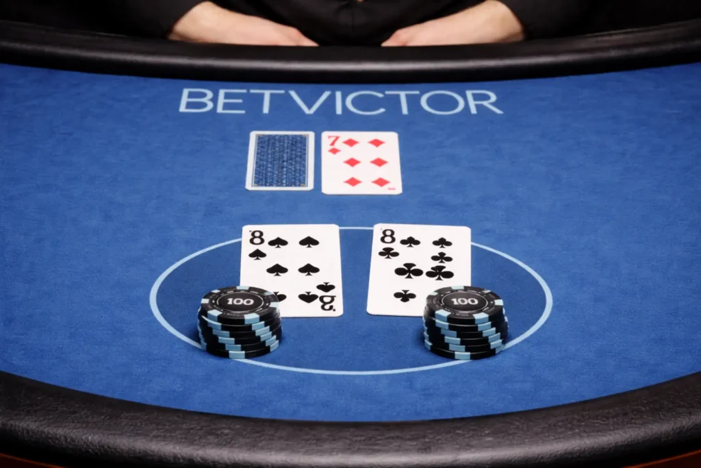 split 8s in blackjack