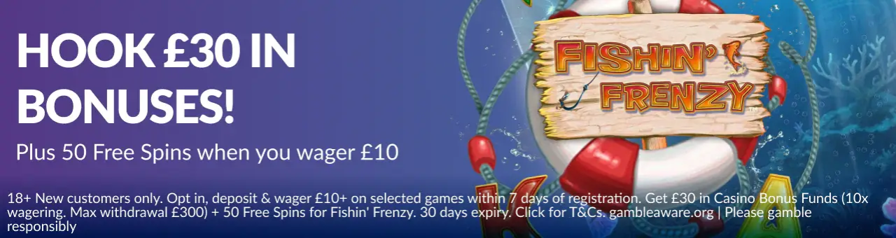 fishin' frenzy bonus