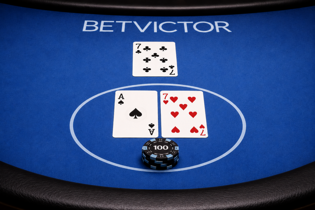Player Ace-7 vs Dealer 7