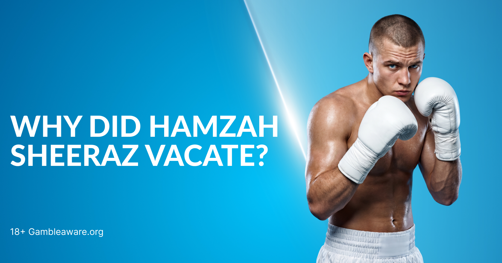 Why Did Hamzah Sheeraz Vacate